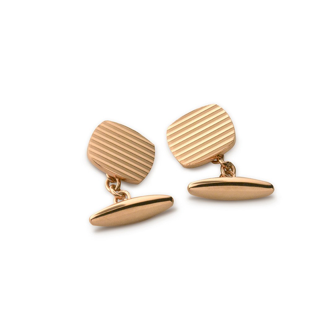 Engine-Turned Cufflinks