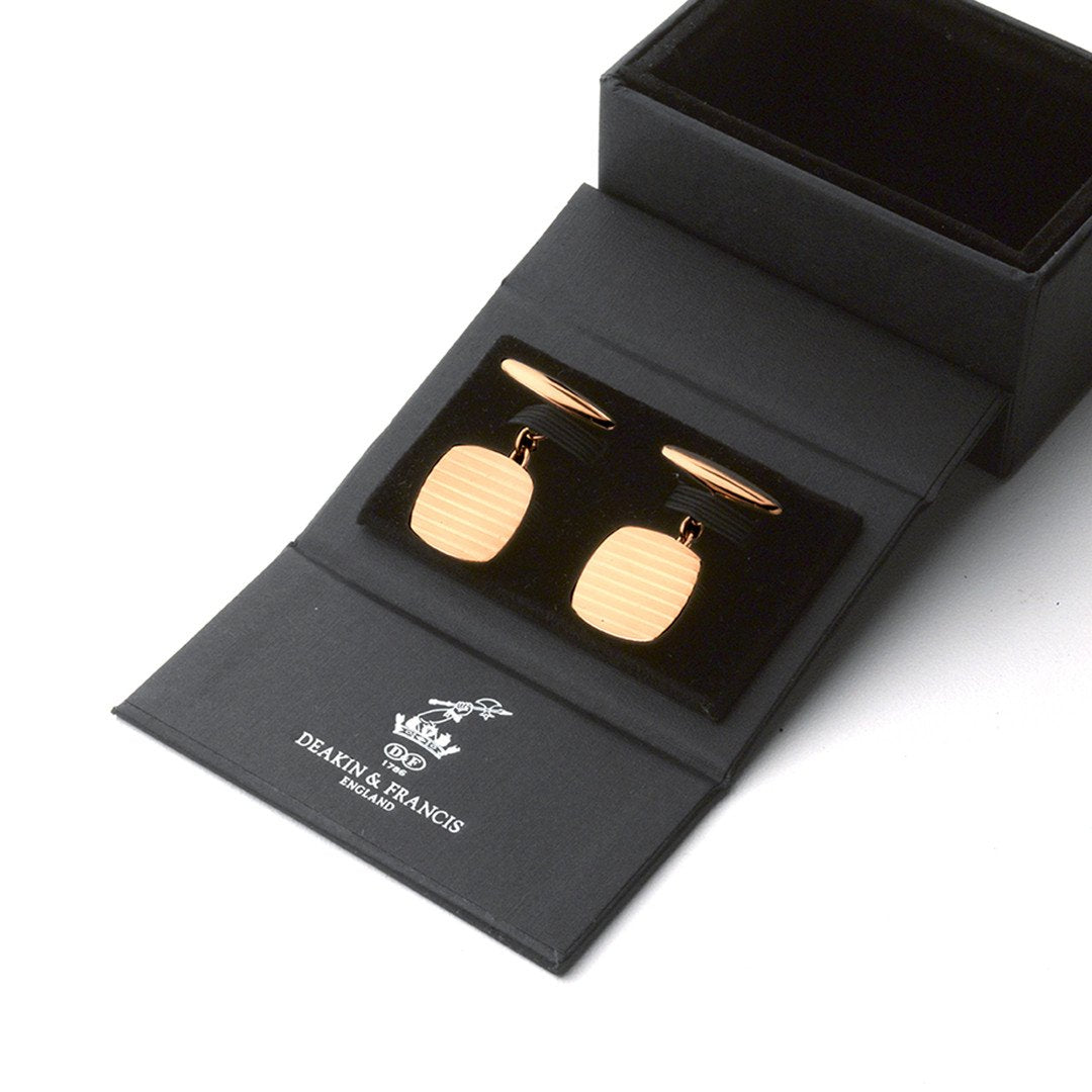 Engine-Turned Cufflinks