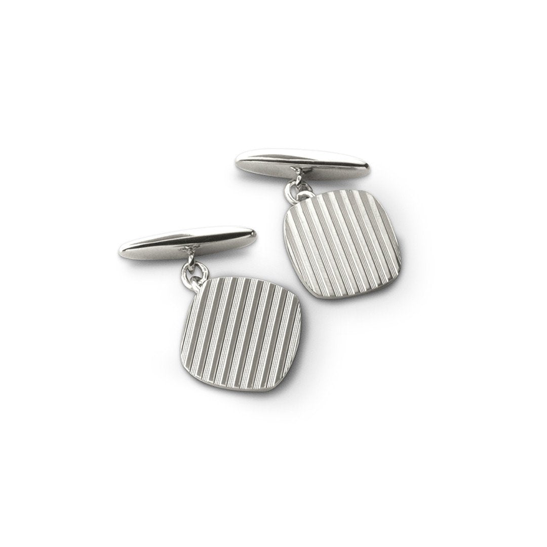 Engine-Turned Cufflinks