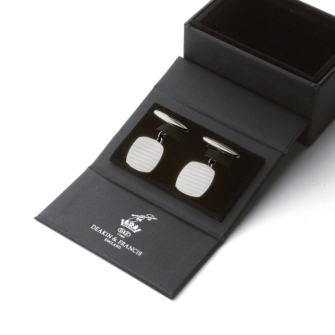 Engine-Turned Cufflinks
