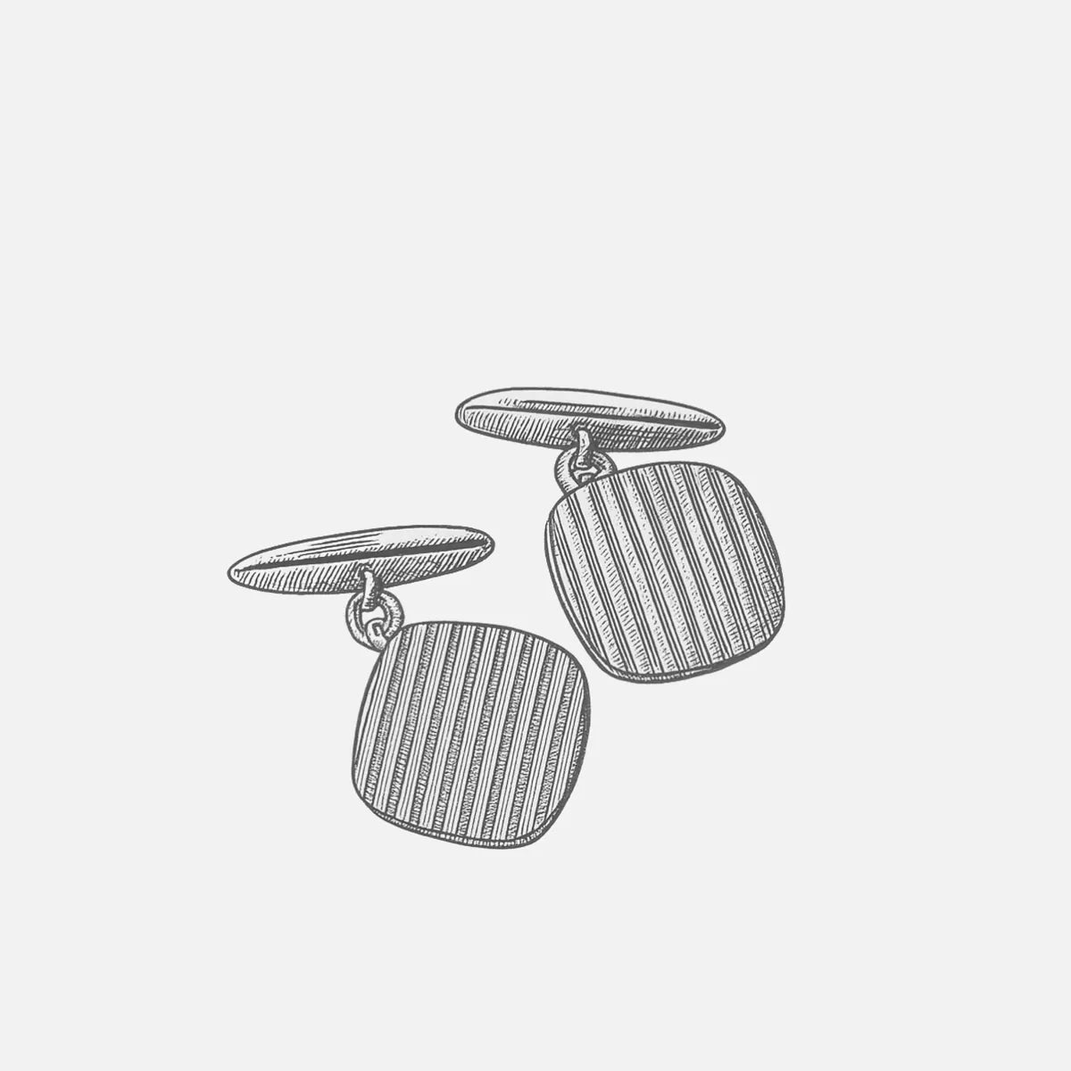 Engine-Turned Cufflinks