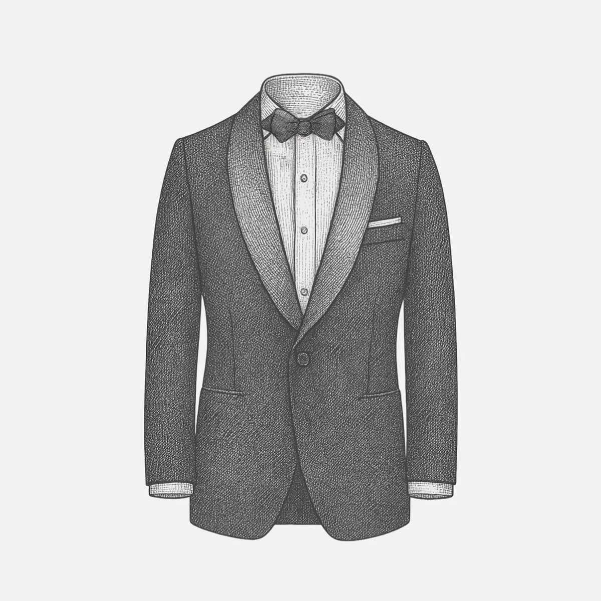 Two-Piece 'Conduit Cut' Dinner Suit