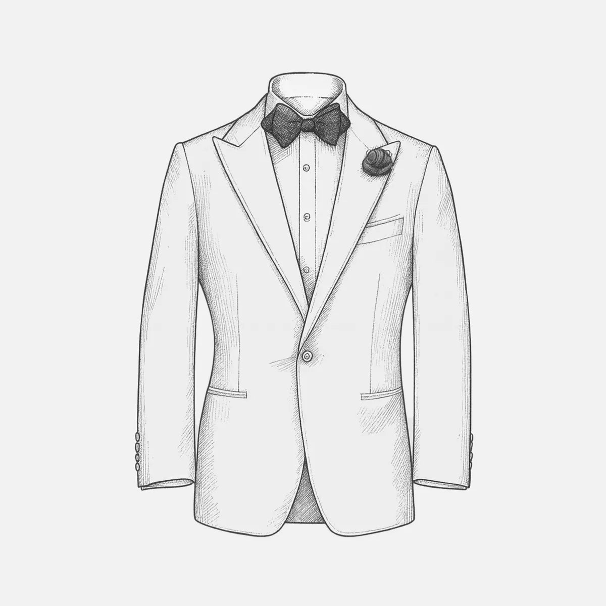 'Conduit Cut' Dinner Jacket