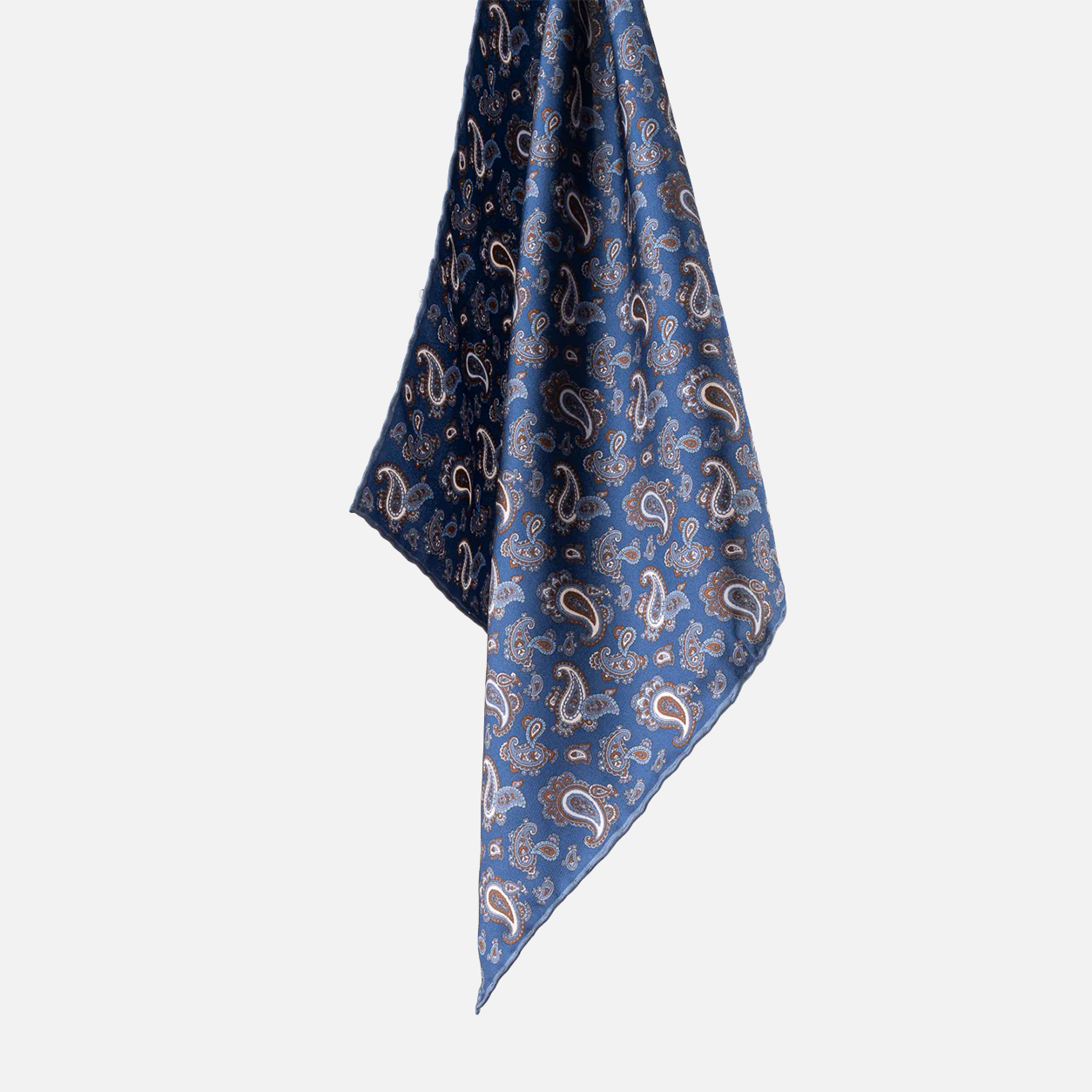 Silk Twill Paisley Print
