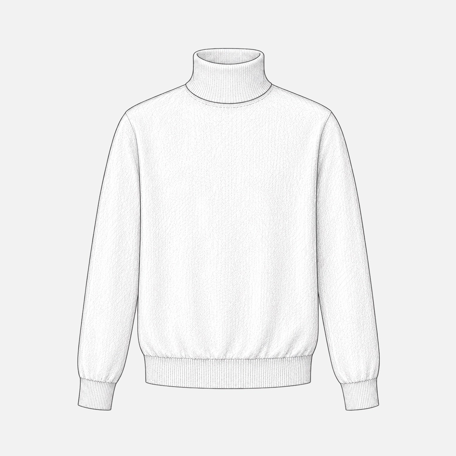 Merino Roll Neck Sweater